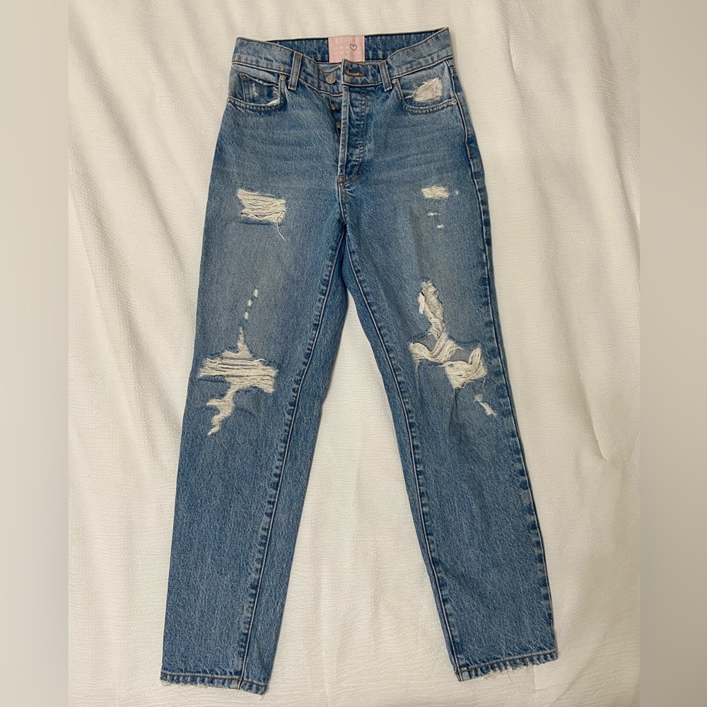 Revice size 26 mom style high waist jeans
